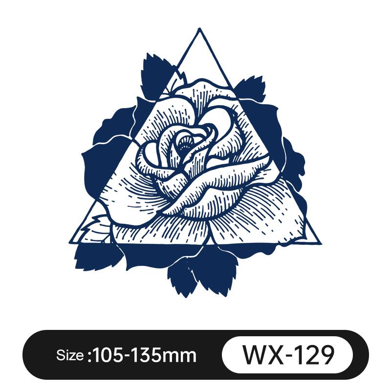 Bxtats Custom Herbal Genipin Juice Ink Tattoo Symbols Minimalism Fingers Tattoos Last 1-2 Weeks Semi Permanent Tattoo Stickers