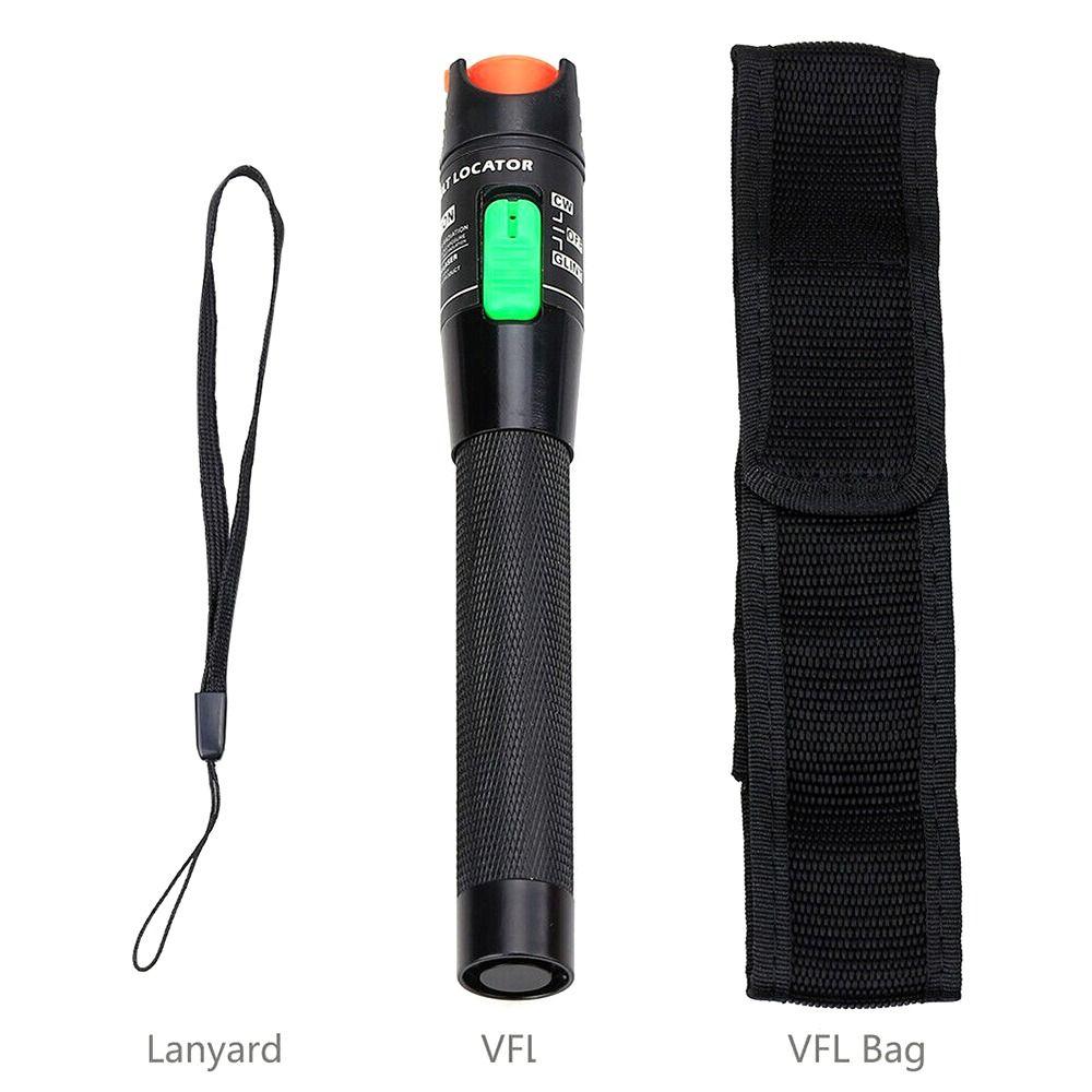 Stable Light Source 2.5mm Connector Mini 1/10/20/30/50mW Fiber Optical Cable Tester Meter Visual Fault Locator Red Light Pen