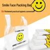100 Pcs Smiley Face Thick Transparent Plastic Food Bags with Free Shipping