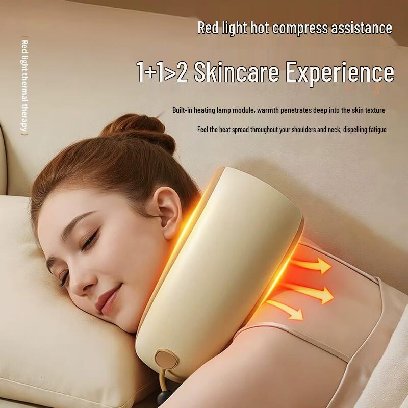 AUX U-Shaped Neck Massager with Heat and Kneading CN plug (adapter included)