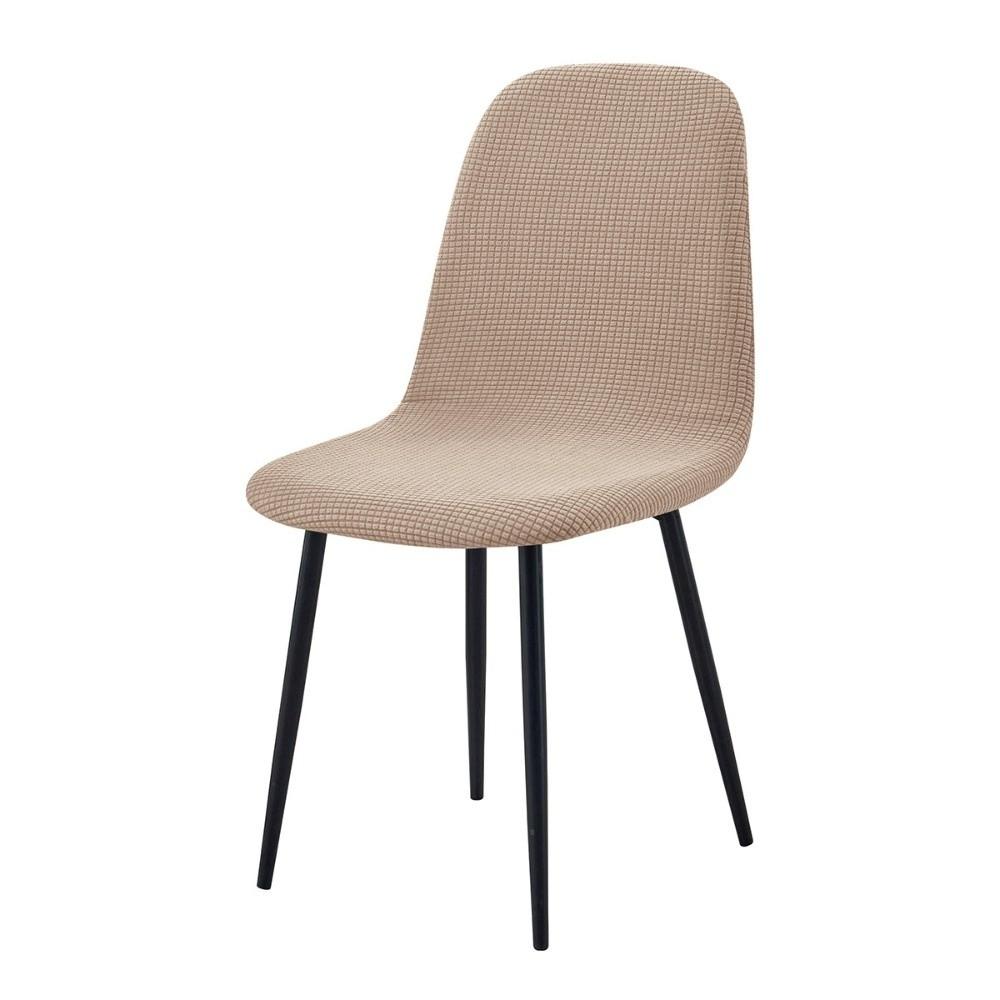 Stretch Jacquard Dining Chair Cover Elastic Spandex Kitchen Chair Cover Dining Room