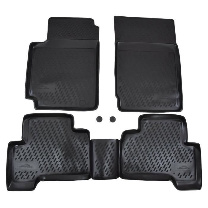 J&J AUTOMOTIVE | Tapis De Sol En Caoutchouc 3D Exclusive Pour Suzuki Grand Vitara 2005-2014 4-pcs