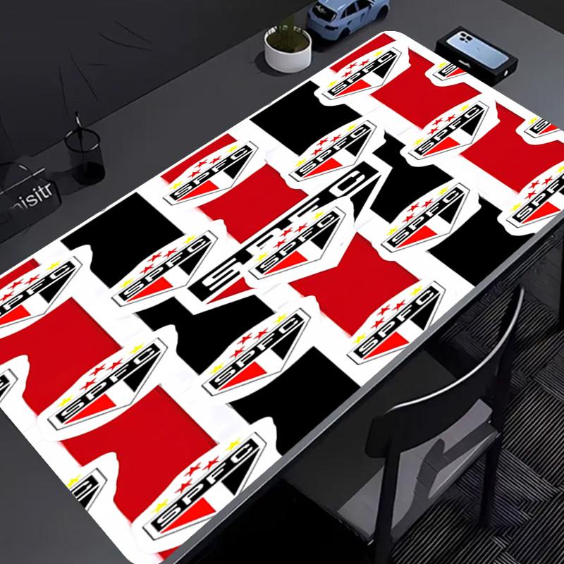 São Paulo FC logo Mouse Pad - Non-Slip Rubber Base, Smooth Surface for Work,Gaming,Office,And Home Use, Desk Mouse Pad