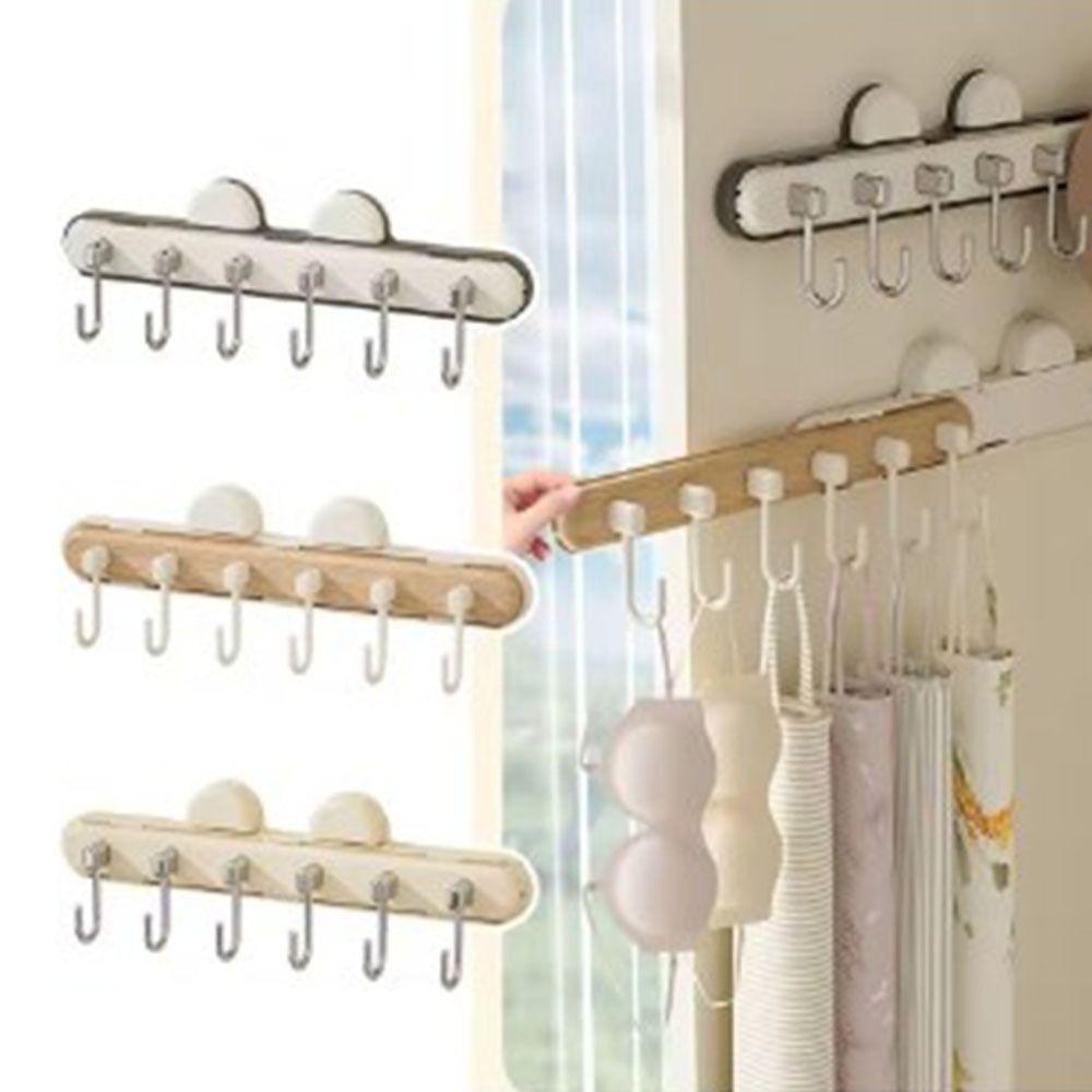Punch-free Suction Cup Stretch Hook Wall-mounted Expansion Gap Hook Sticky Hook Coat Hanger