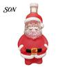 Unique Christmas Gift for Men Santa Claus Whiskey Decanter Liquor Storage, 320ml Glass Wine Drink Container Bottle, Decorative Holiday Home