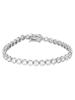 White CZ Tennis Bracelet -925 Sterling Silver
