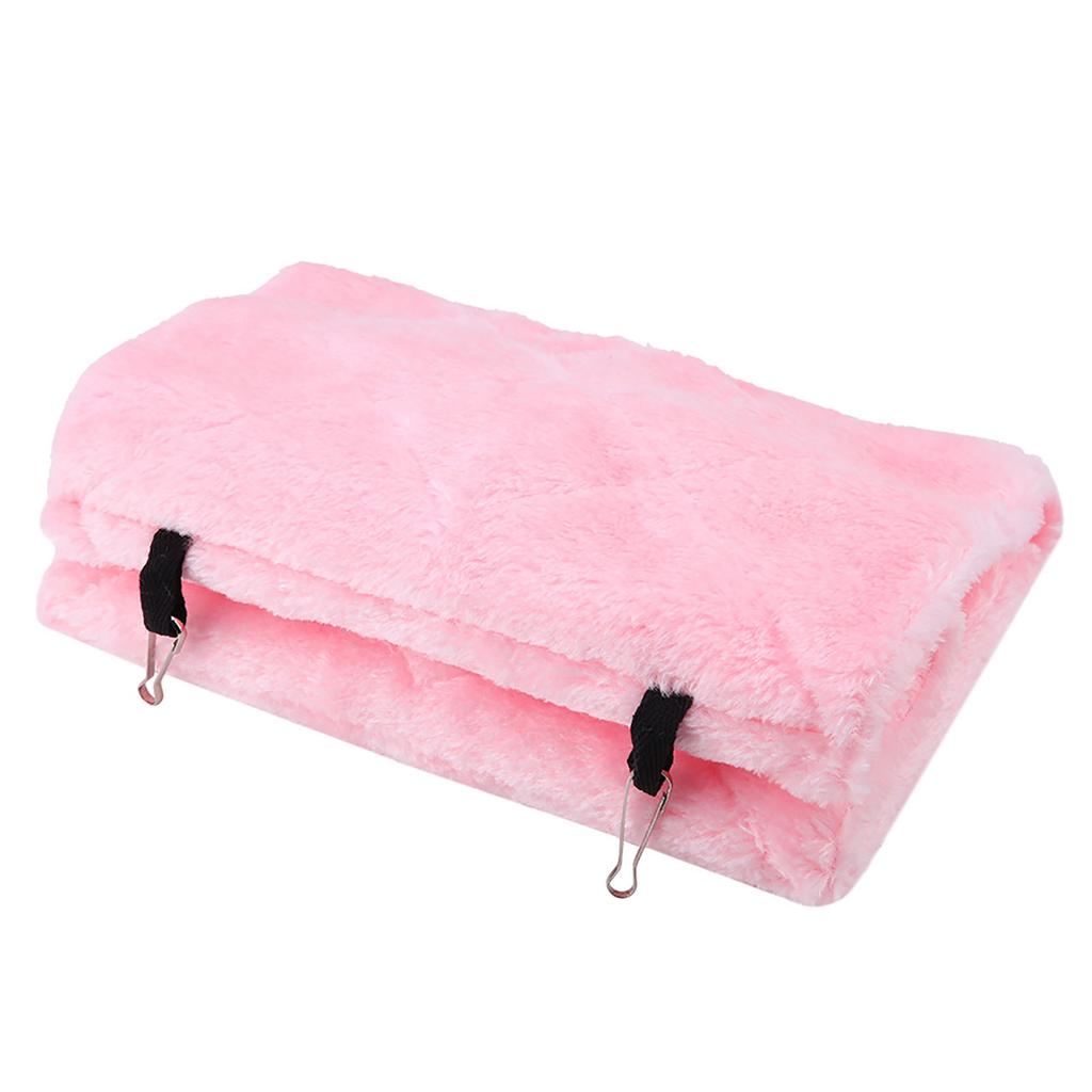 Soft Plush Hammock Hanging Cage Tent for Birds Parrot Winter Warm Bed Pet Toy