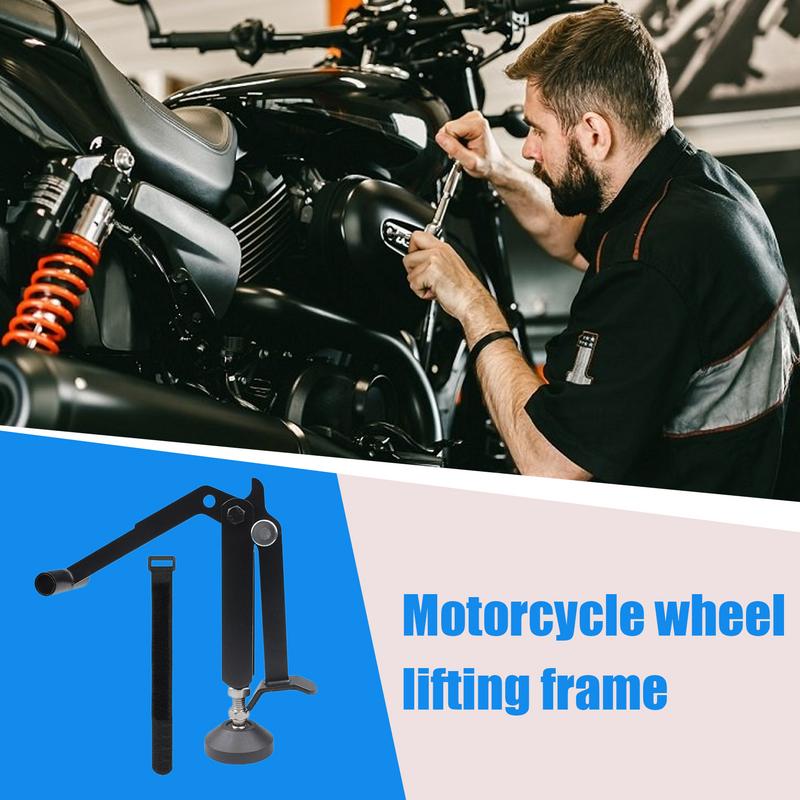 Подставка для мотоцикла для обслуживания, многофункциональная складная подставка для колес, портативные аксессуары для мотоциклов, трудосберегающая подставка для колес