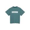 Puma X Nanamica SS23 Collaborative Series Полосатая футболка с круглым вырезом с короткими рукавами Мужские топы Зеленые 539854-80