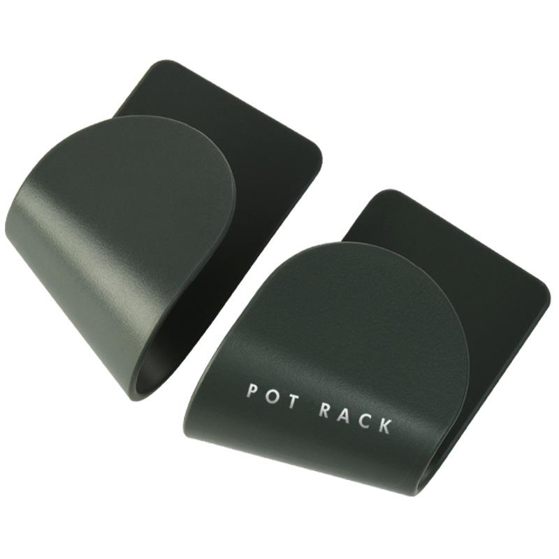 2 шт./компл. самоклеящийся держатель для крышки кастрюли, настенный подвесной держатель для кастрюли, без перфоратора, стеллаж для хранения кастрюли, кухонный органайзер