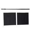 Flute Clean Kit Flute Cleaning Rod with 2Pcs Cleaning Cloths for Woodwind Instruments 1 Flute Cleaning Rod with 2Pcs