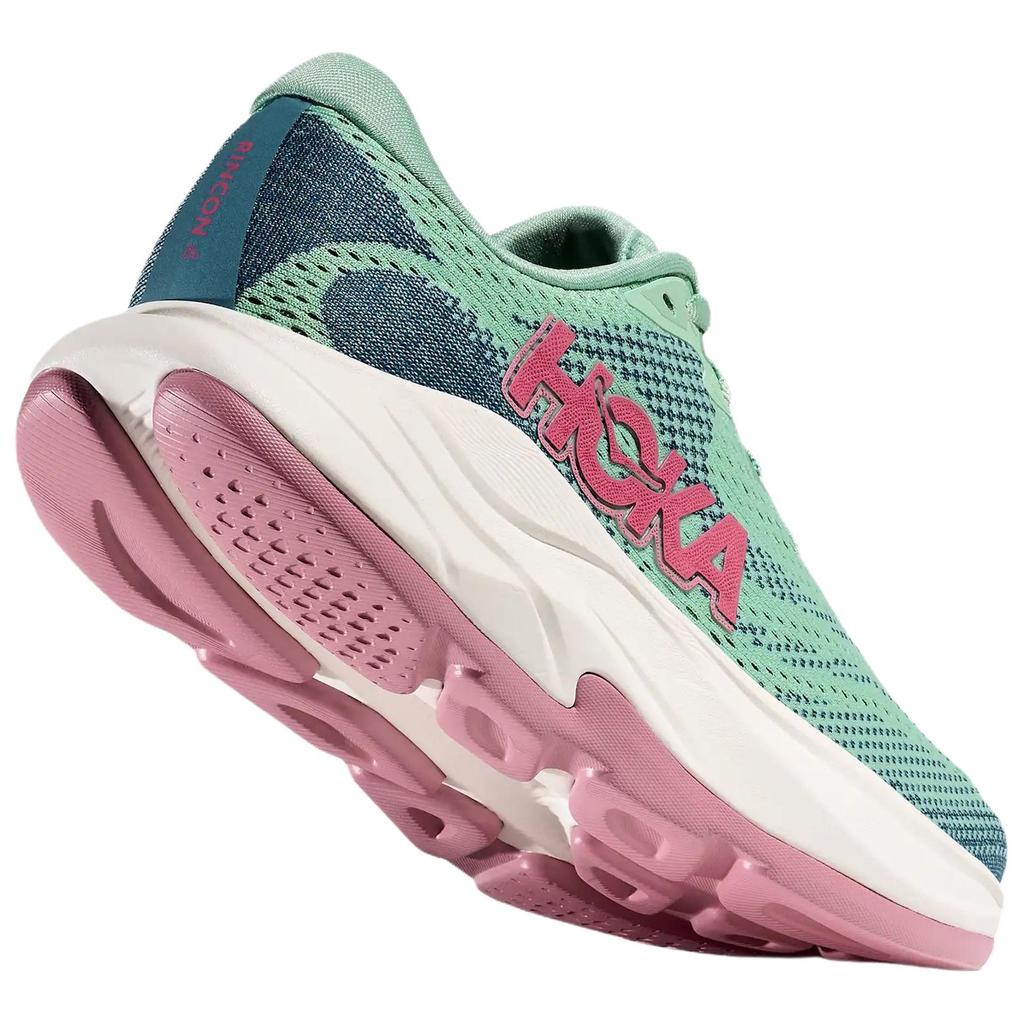 Hoka One One Rincon 4 Удобные Мягкие Повседневные Беговые Кроссовки Женские Кроссовки Зеленые 1155131-JTL
