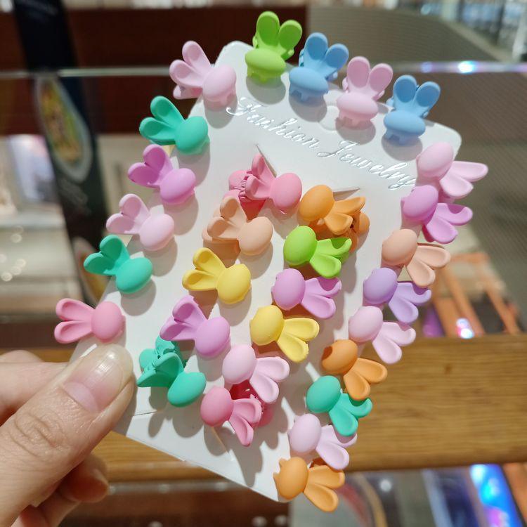 Детский набор мини-шпилек: Клипсы «Ромашка», «Кролик», «Звезда», «Цветок сливы»