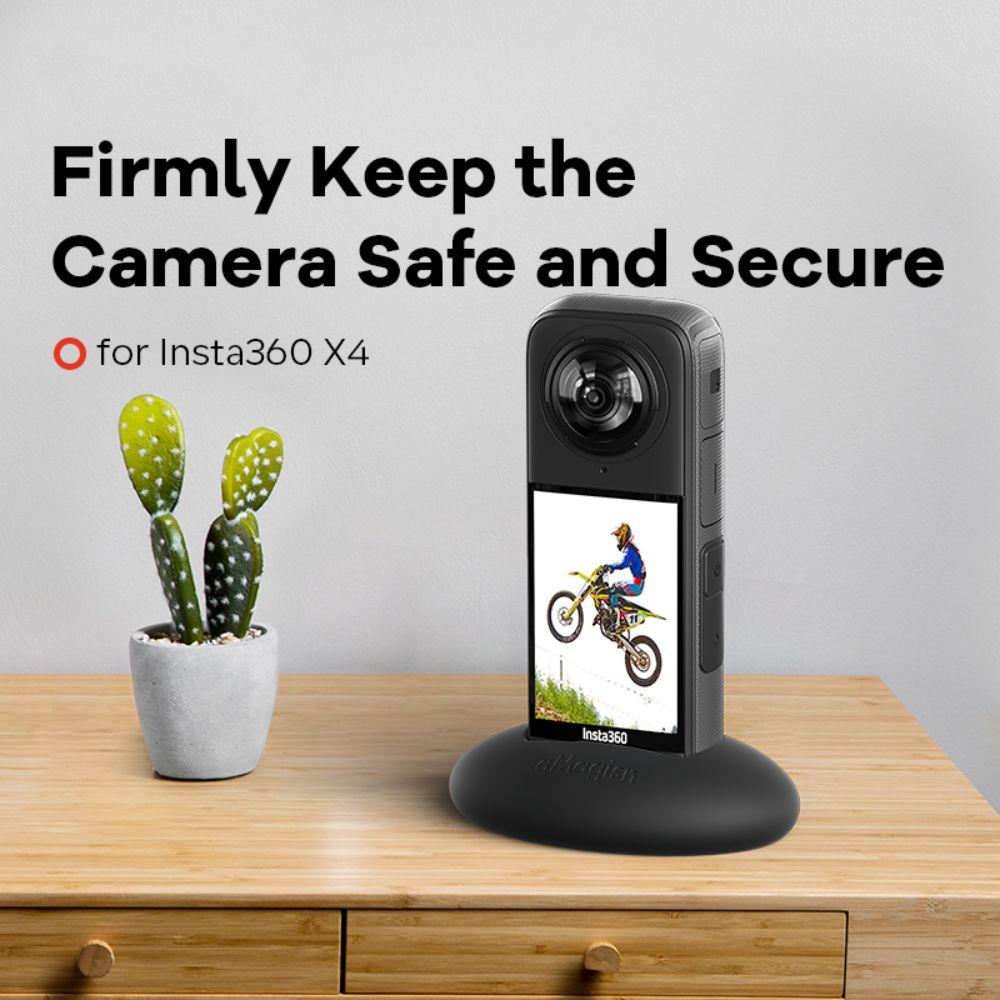 Holder Silicone Car Base Silicone Desktop Holder New Mount Stand for Insta360 X4