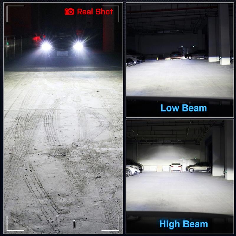 Светодиодные фары Dualvision K5C H7 H4 H11 H1 H8 9005 HB3 9006 HB4 9012 880 881 H27 9007 9008 H13 6000K 8000K CSP Canbus Автомобильные огни