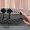 1шт поворотный магнитный крючок многофункциональный прочный несущий крючок домашний холодильник шкафчик подвесная магнитная организация