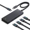 Концентратор UGREEN USB C Hub 100 Вт PD, совместимый с зарядкой 10 Гбит/с 5 в 1 USB C 5 портов, передача данных 10 Гбит/с PD, совместимый с устройствами USB C, такими как MacBook iPad