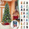 2025 Christmas Dragon Advent Calendar 24-Day Countdown Box with Baby Dragon Ornaments Multifunctional Decoration for Festive Tree Decor