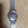 Б/у часы FURLA Серебристый сетчатый ремешок
