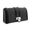 MICHAEL KORS Padlock chain shoulder strap cow leather messenger bag shoulder crossbody bag women's black