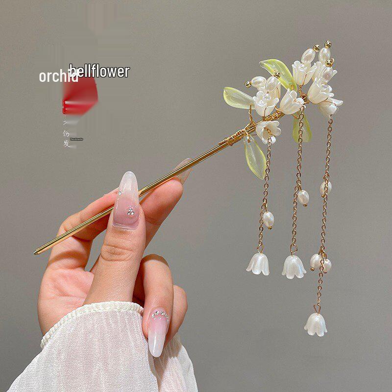 Korean Retro High-End Metal Hairpin - New Ancient Style