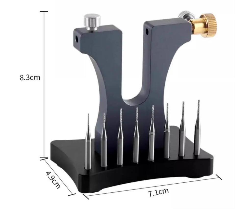 Набор экстракторов сломанных винтов для часов 8 штифтов игла Инструмент для удаления поврежденных винтов часов Инструмент для ремонта часов Аксессуары для часовщика
