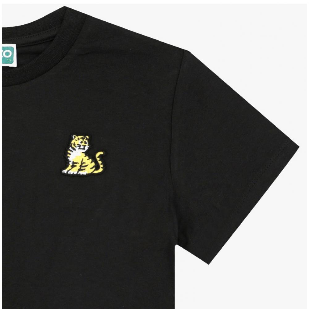 Детская футболка с коротким рукавом Kenzo Tiger K61506 095