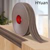 HYuan 1 шт. 2 м / 78,74 дюйма самоклеящийся ПВХ уголок для защиты стен, декоративная кромочная отделка с текстурой дерева, ударопрочный уголок