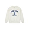 New MLB College Style Series Sweatshirt Unisex Dark Cream 3AMTV0134-43CRD