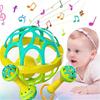 3/1 шт. Детские двусторонние ручные погремушки Успокаивающие погремушки для захвата рукой Игрушки Детская погремушка Детские прорезыватели Детские игрушки Надувной молоток