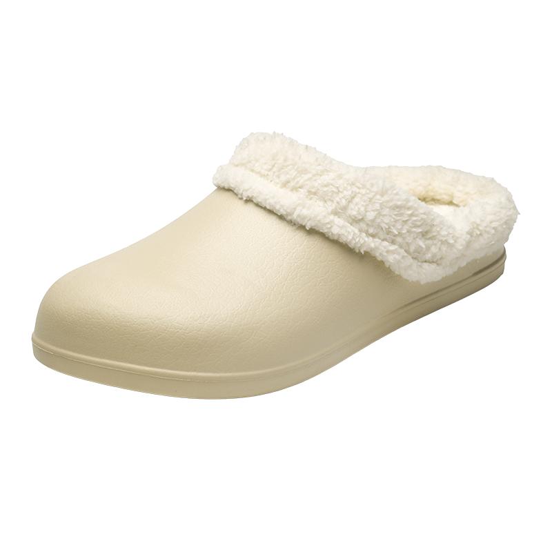 New Slippers Men's Home Winter Casual Shoes For Men Indoor Ourdoor Plus Warm Non-slip Round Toe Eva Mans Slipper Young Fashion