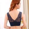 Бесшовный беспроводной кружевной спортивный бралетт пуш-ап - Удобная посадка, L-XXL