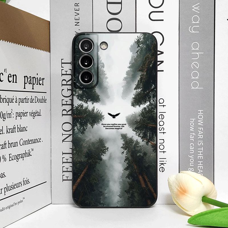 Винтажный Лесной Пейзаж Снежная Гора Пейзаж Чехол для Телефона для Google Pixel 9 A 8 A 7A 6A 7 PRO 8 9 Pro XL 4G 5G Мягкая Задняя Крышка