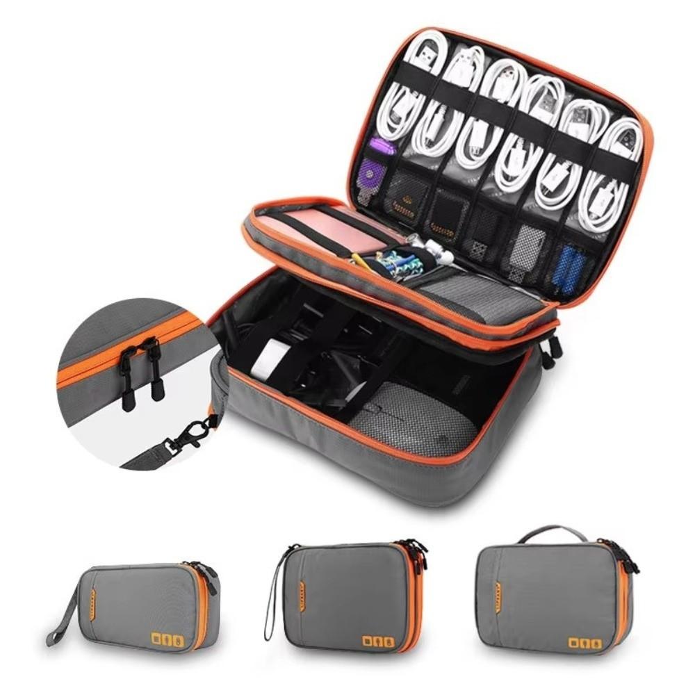 Multifunctional Travel Cable Organizer Bag Portable Digital Storage Case