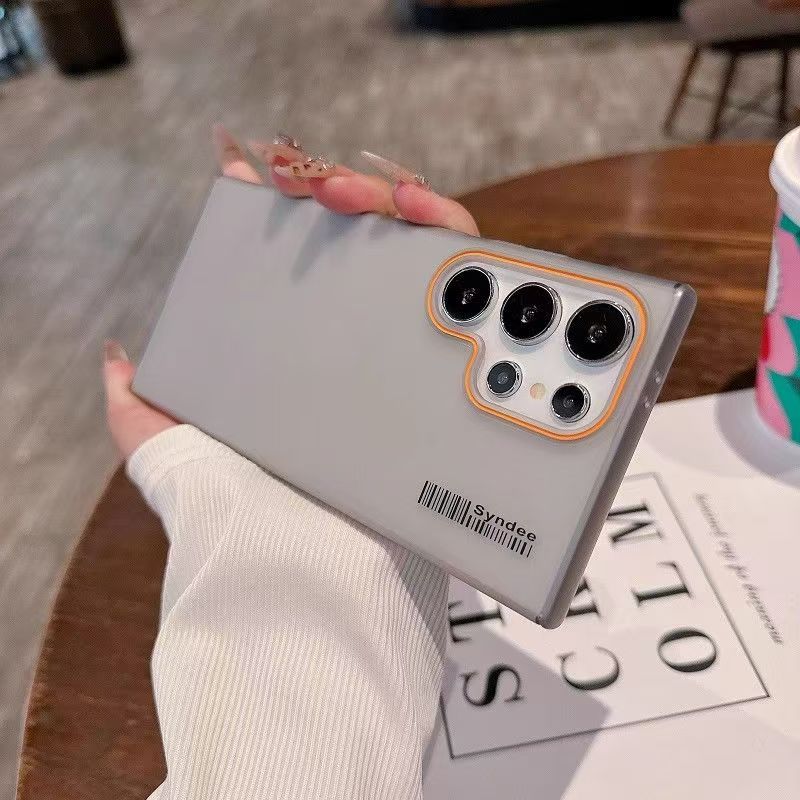 Simple Matte Transparent Case Suitable for Samsung S25 Ultra Mobile Phone Case S22 Case S24 Full Cover Protective Case 23 Hard