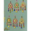 Door Hangings for Home Decoration, Festive Decoration, Balcony, Room, Temple Decoration, Pooja Room Decoration, Decorative Hanging Items, Pack of 6