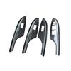 For Toyota Corolla 2007-2013 Carbon Fiber Door Window Switch Panel Cover Trim