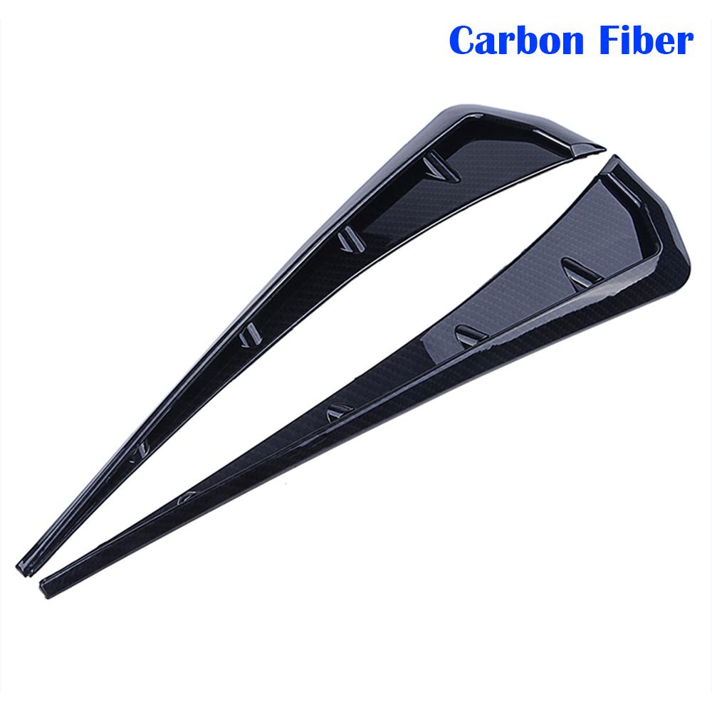 Рифмованное боковое крыло, вентиляционное отверстие, накладка на крыло, ABS, 3D наклейка, выхлопное отверстие, подходит для Civic 2016-2018, Type R FK8, внешний вид