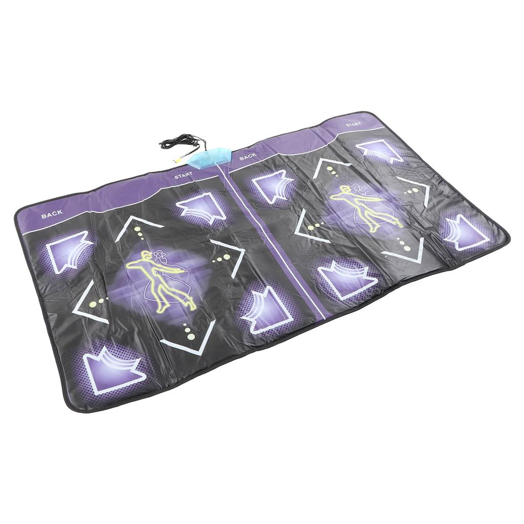 Беспроводной электронный танцевальный коврик AV-кабель Вход HD Двойной пользовательский фитнес-упражнение Противоскользящий пульт дистанционного управления