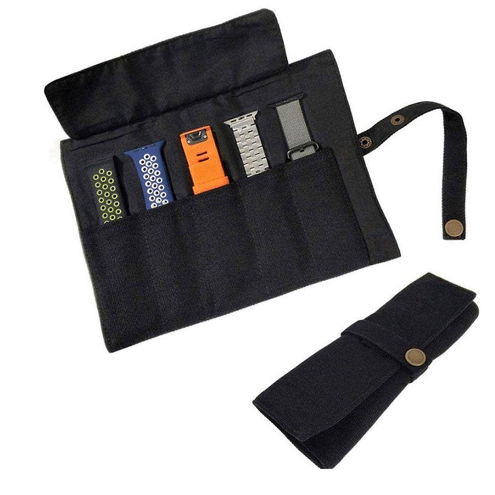Bracelets Packing Watch Roll Bag Watch Roll Case Watch Strap Storage Bag Necklace Storage Bag
