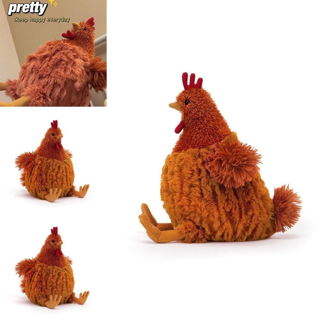 Плюшевая игрушка Jellycat Сесиль Курица