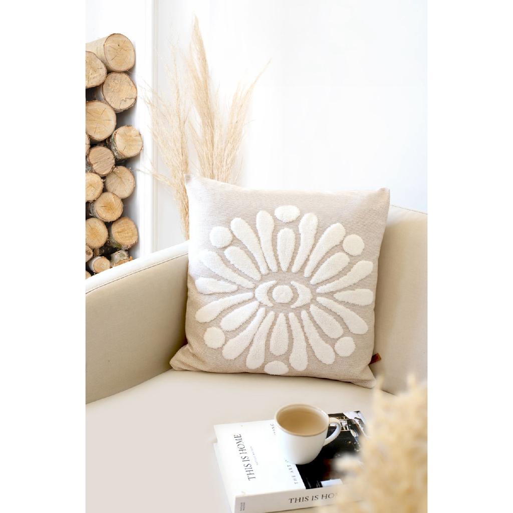 Богемный специальный дизайн с рисунком пунша, декоративная подушка, чехол в стиле бохо, кремовый