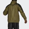 Adidas Training Running Woven Hooded Jacket Men Outerwear Olive GT3744