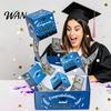 Explosion Gift Box 2026 Graduation Box, DIY Pop Up Money Holder Interactive Folding Bounce Cash Card for Grad Party Supplies