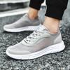 Summer Men Sneakers 2025 Breathable Mesh Light Men's Casual Shoes Lace-Up Walking Footwear Tenis Masculino Zapatillas Hombre