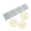 Silicone Hollow Flower Mould for Chocolate Candy Laces Petals Fondant Mould Cake Decoration Cupcakes Top Baking Mold DIY