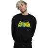 Batman Мужская хлопковая футболка с ретро-логотипом