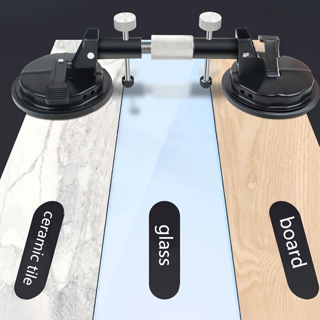 Присоски Сверхмощная Алюминиевая Вакуумная Пластина Ручка Держатель Стекла Крючки для Подъема Большого Стекла/Плитки Подъемник/Перемещение Стекла/Инструмент для Удаления Вмятин