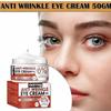 Anti Wrinkle Eye Cream with Retinol & 6% Hyaluronic Acid – Anti-Aging Eye Care for Dark Circles, Fine Lines & Puffiness, Day & Night 50 g