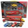 Набор из 7 машинок Cars 2 Молния МакКуин и грузовик Мак - Подарки - WELLNGS